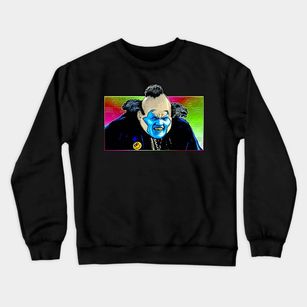 clown fatty Crewneck Sweatshirt by sapanaentertainment